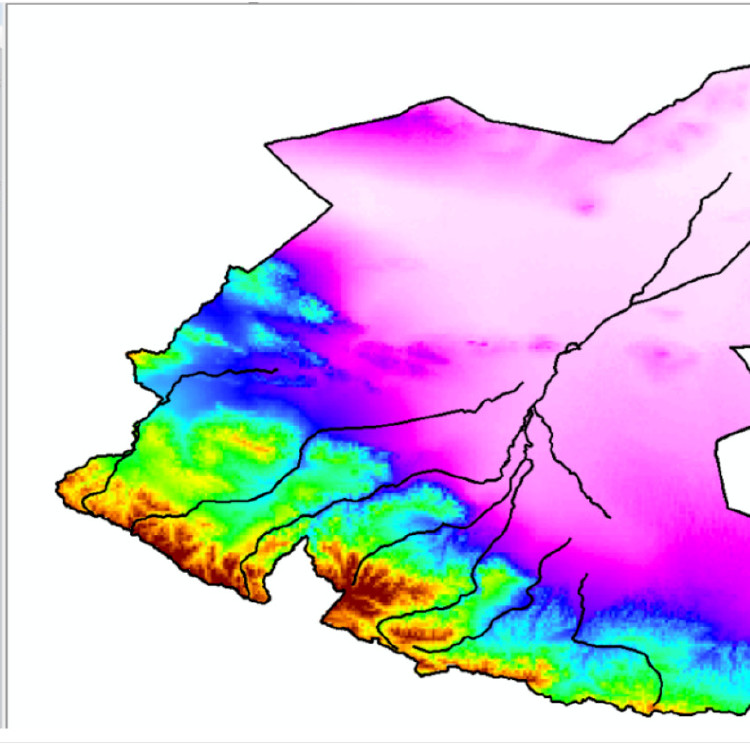 石羊河流域shp数据