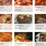 共1976张图片数据集披萨(983张)和不是披萨(983张)