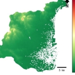 江苏省连云港市赣榆区的alos卫星12.5mDEM数据