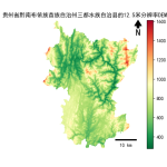 贵州省黔南布依族苗族自治州三都水族自治县的alos卫星12.5mDEM数据