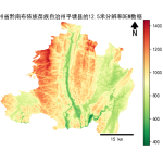 贵州省黔南布依族苗族自治州平塘县的alos卫星12.5mDEM数据