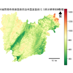 贵州省黔南布依族苗族自治州荔波县的alos卫星12.5mDEM数据