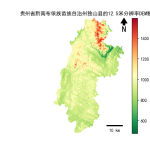 贵州省黔南布依族苗族自治州独山县的alos卫星12.5mDEM数据
