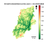 贵州省黔东南苗族侗族自治州榕江县的alos卫星12.5mDEM数据