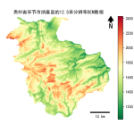 贵州省毕节市纳雍县的alos卫星12.5mDEM数据