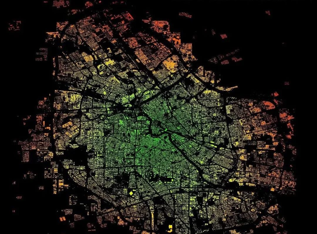 长沙建筑轮廓（含层高）矢量数据