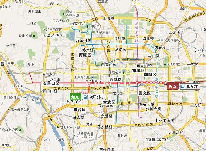 北京市_公交线路与站点矢量（shp）数据(2022年)
