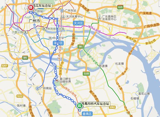 广州市_公交线路与站点矢量（shp）数据(2022年)