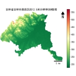 吉林省吉林市昌邑区的alos卫星12.5mDEM数据