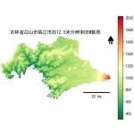 吉林省白山市临江市的alos卫星12.5mDEM数据