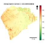 吉林省白城市大安市的alos卫星12.5mDEM数据