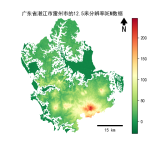 广东省湛江市雷州市的alos卫星12.5mDEM数据