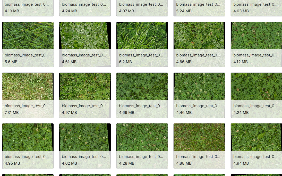 生物质成分挑战训练和测试集数据