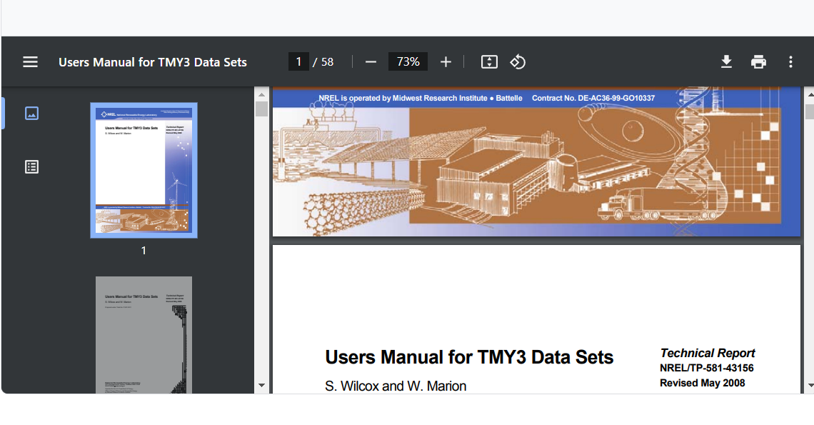 超过1000个美国地点的典型每小时太阳能和天气数据