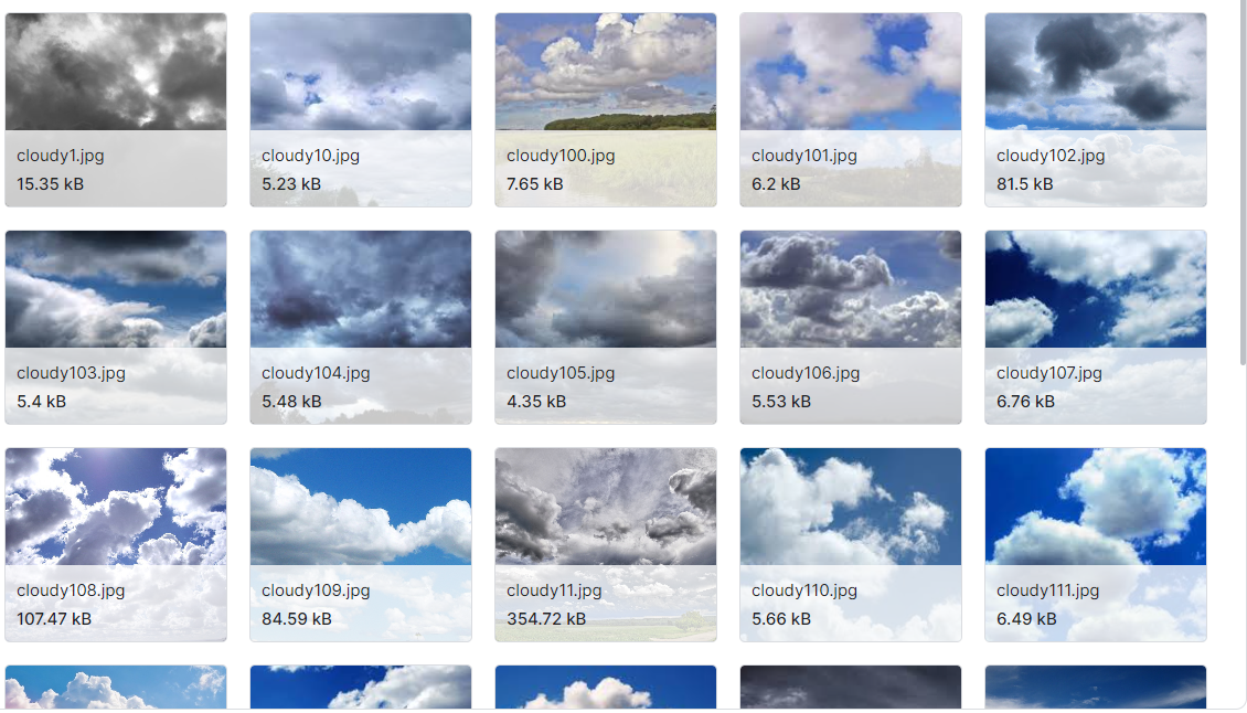 用于图像分类的多类天气数据集