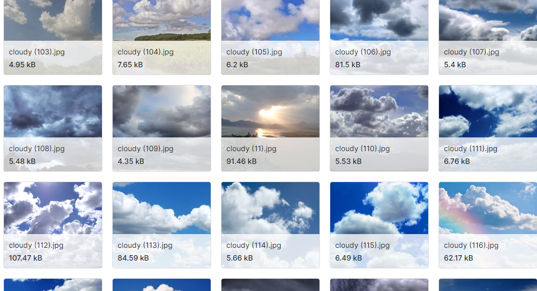 天气图像数据集