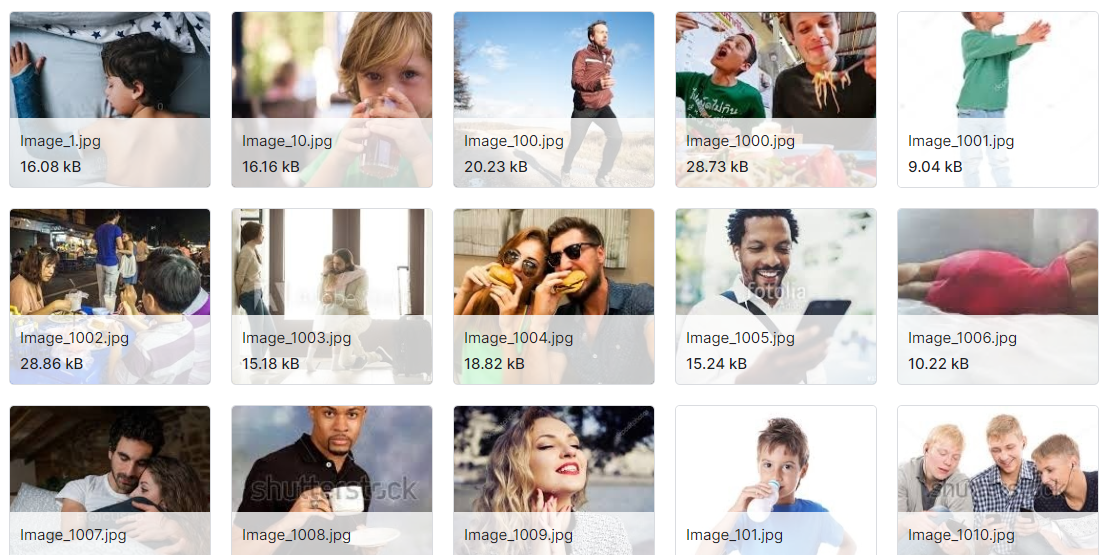 人类动作识别(HAR)数据集