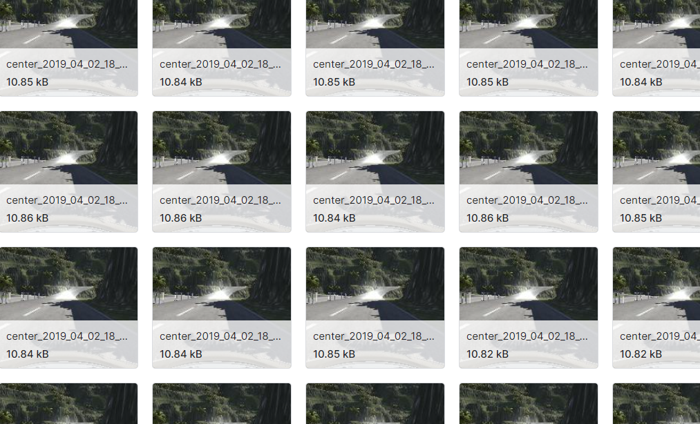 自动驾驶汽车的训练和验证数据集