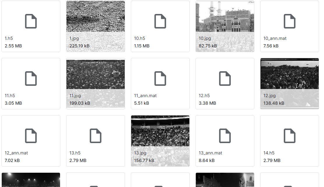戴面具和不戴面具的人的图像数据集
