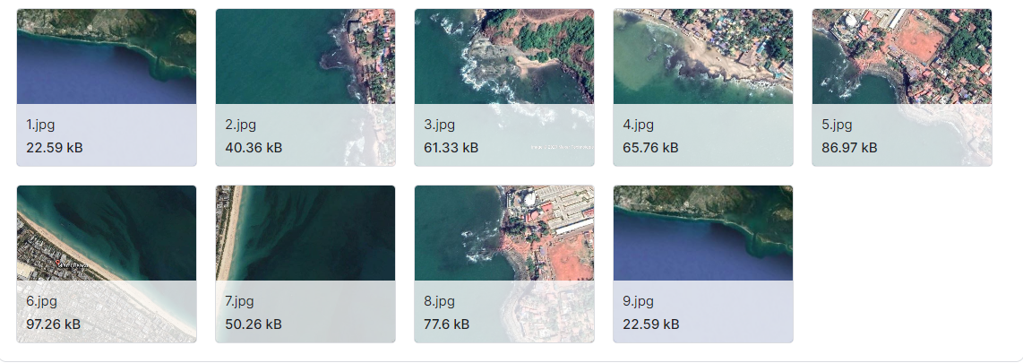 不同类型地形的卫星图像数据集