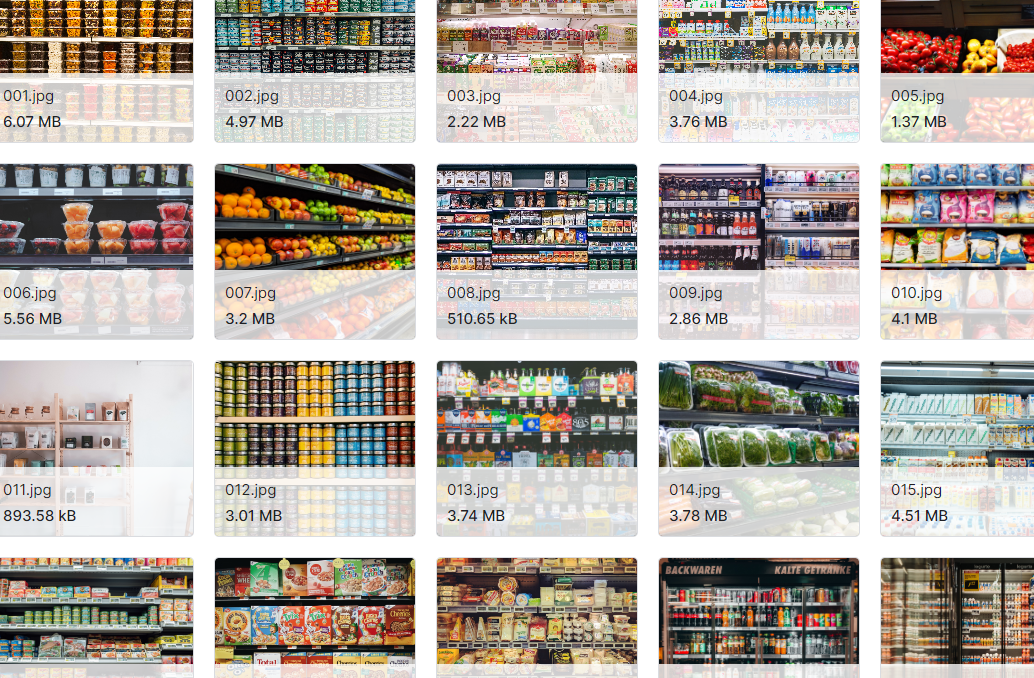 超市货架数据集