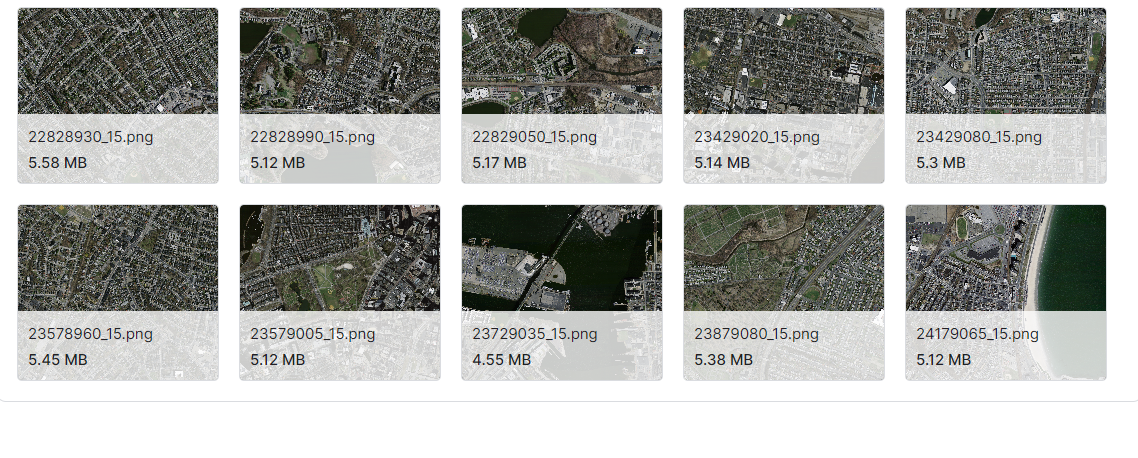 马萨诸塞州建筑数据集