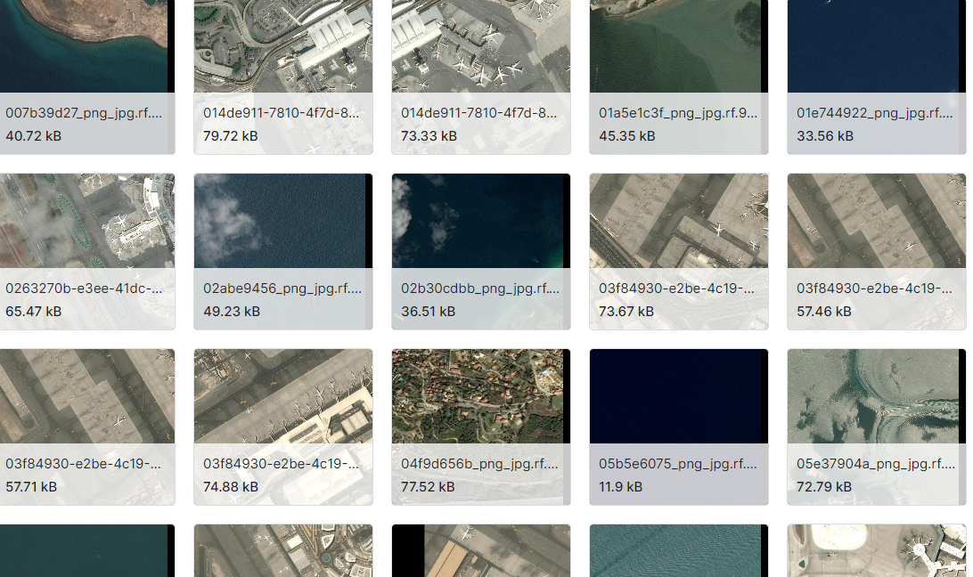 空中客车飞机检测生成的合成数据集