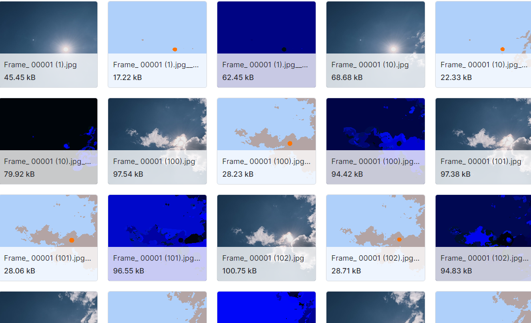 用于CV应用的500多幅已标记的天空和云图像数据集