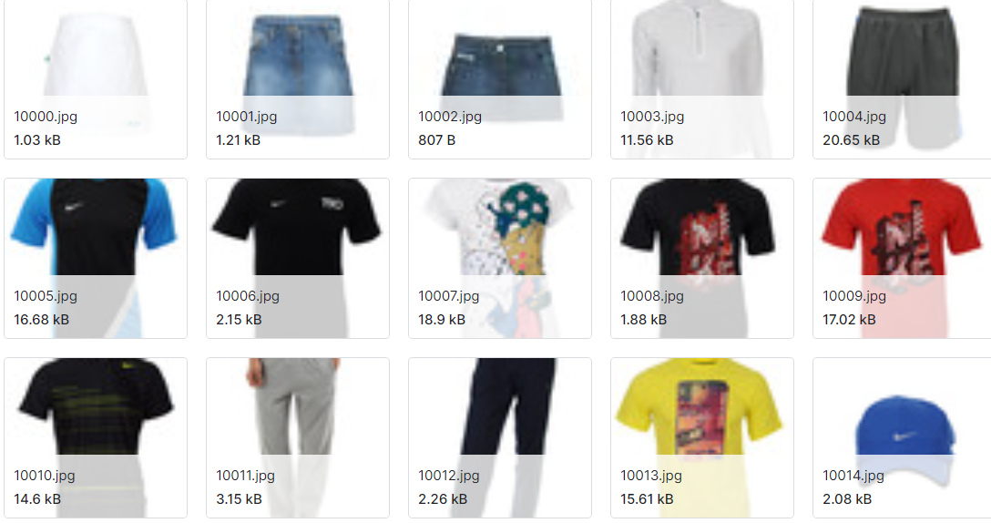 44000种带有类别标签和图片的产品数据集