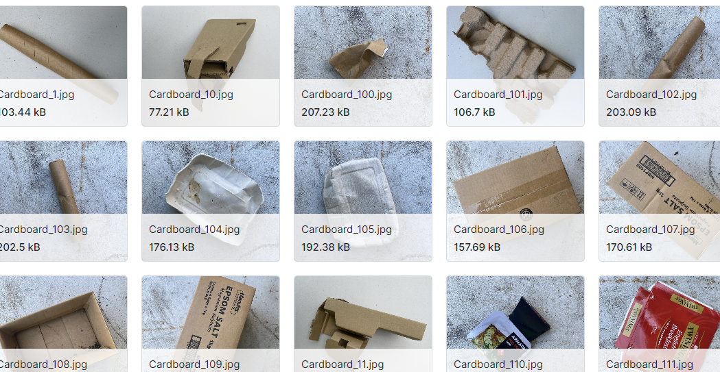 实废物图像分类数据集