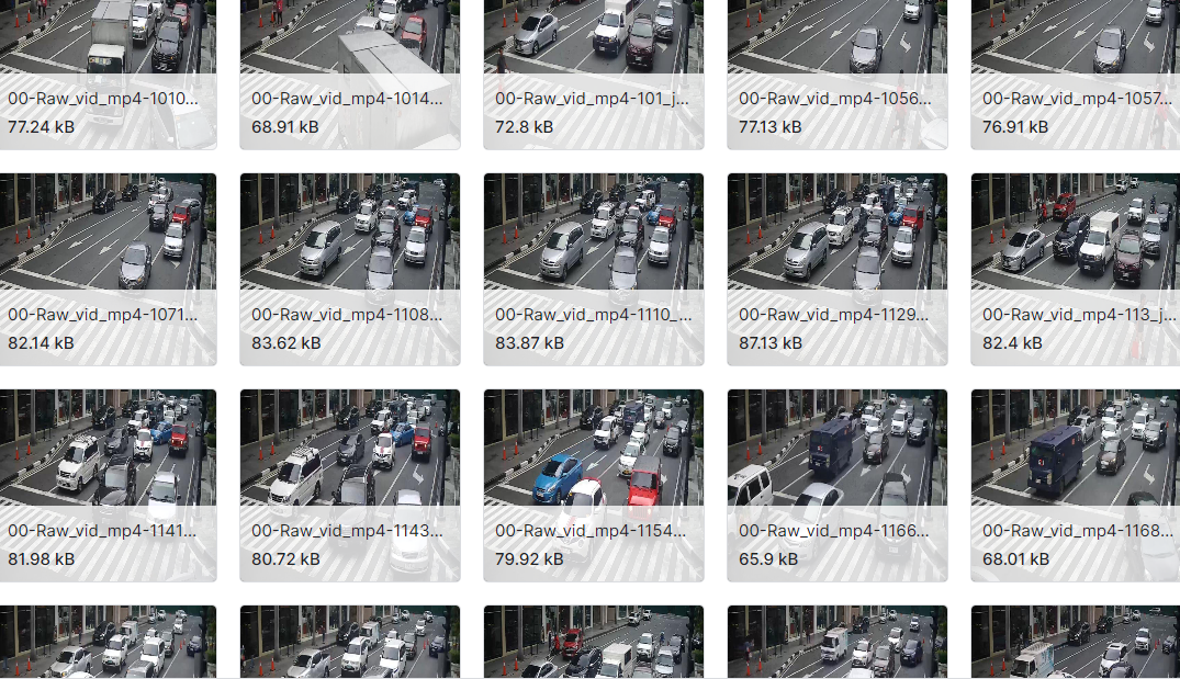 城市交叉口图片数据集