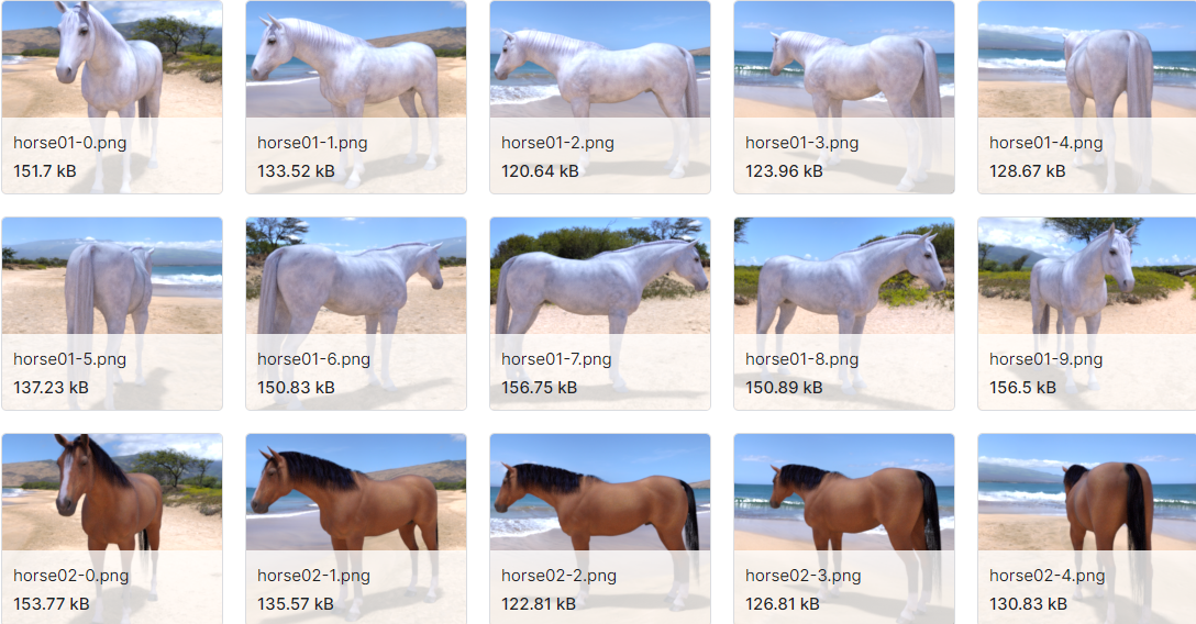 能够识别马还是人的计算机检测数据集