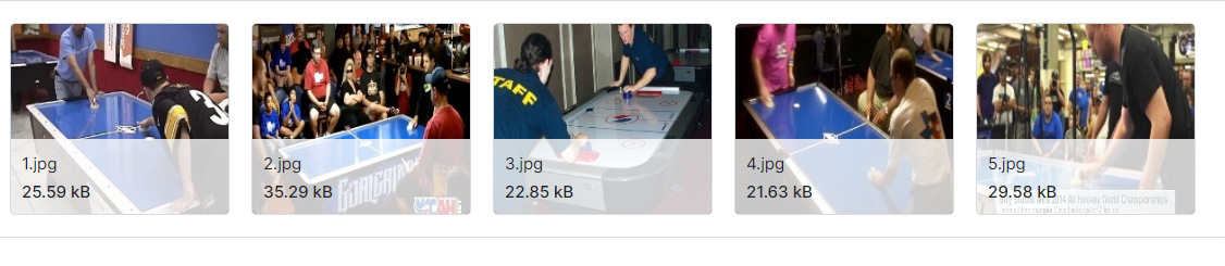 运动图像分类数据集