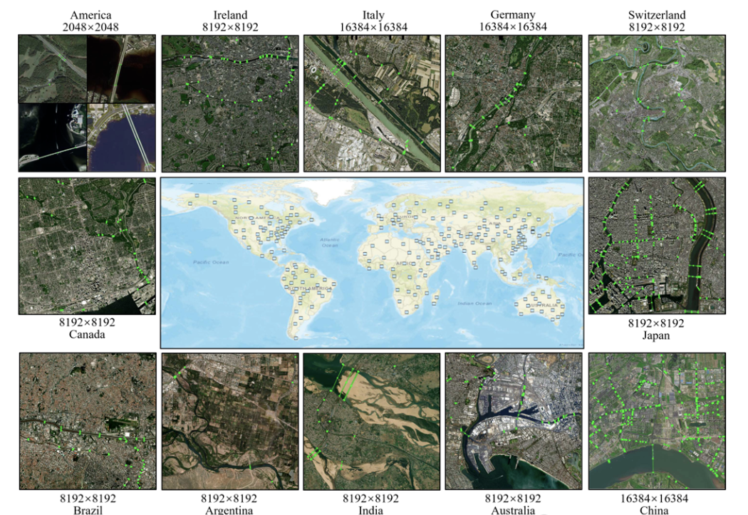 大幅面超高分遥感影像桥梁目标检测数据集