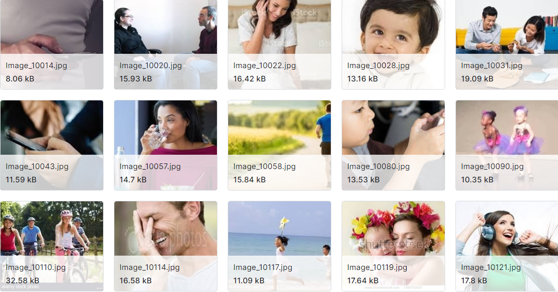 人类活动检索图像数据集