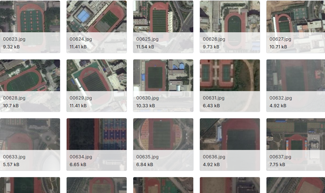 卫星图像描述生成数据集