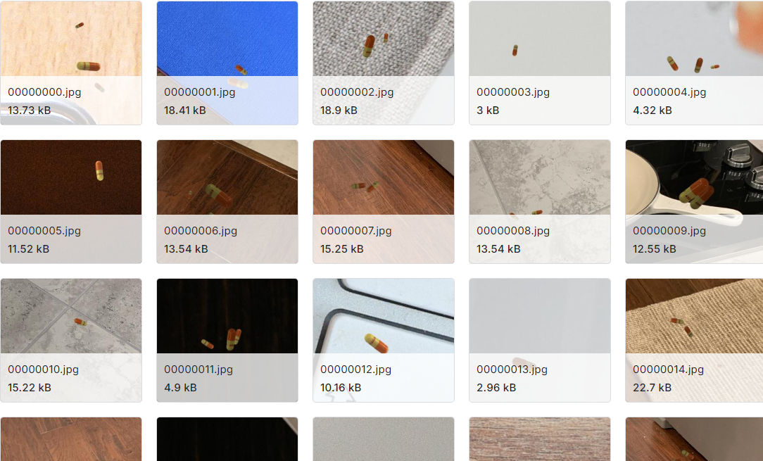 制药药品和维生素合成图像数据集