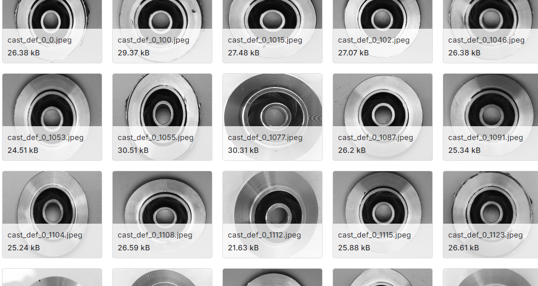 铸造产品图像数据集