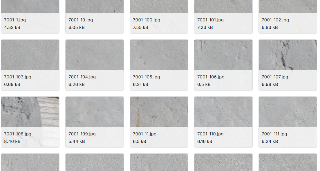 混凝土裂缝图像数据集