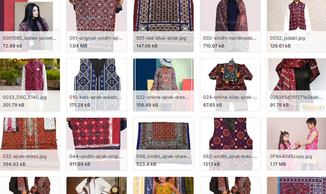 巴基斯坦文化服饰图像数据集