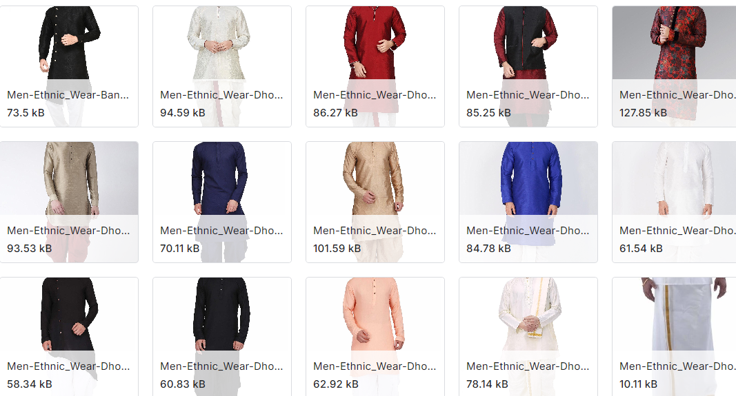 电子商务类服装图片数据集