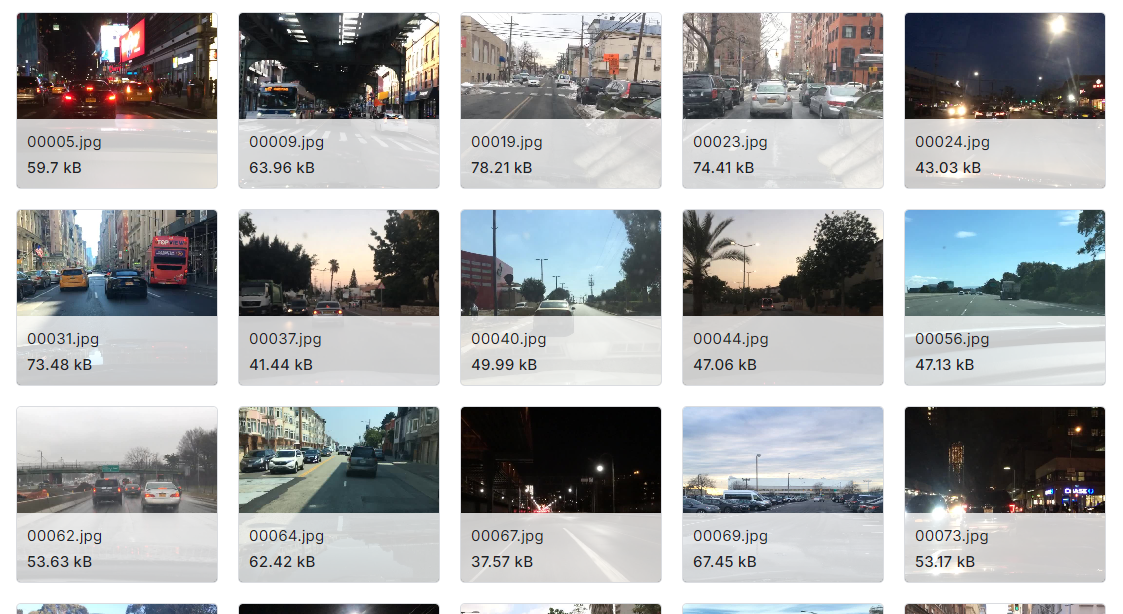 具有测试、训练和有效分段的汽车碰撞预测图像数据集