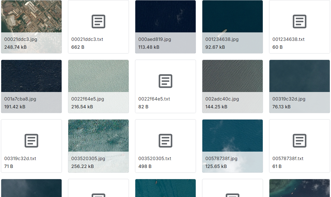 3k+船舶空中探测图像数据集