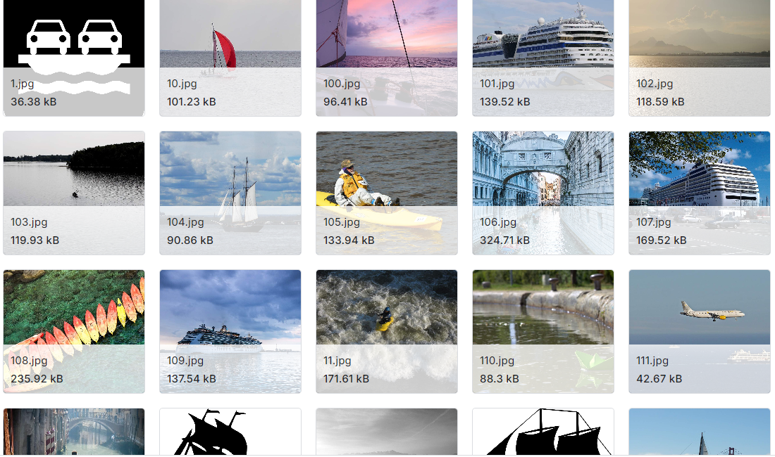 码头船只-船型分类图像数据集