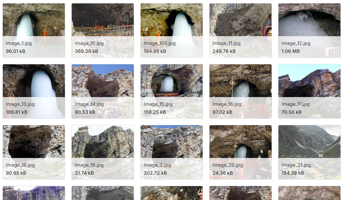 10个印度著名寺庙的图像数据集