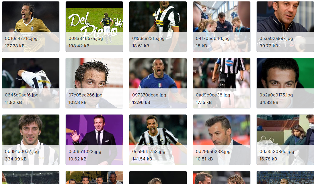 获金足奖足球队员形象采集数据集