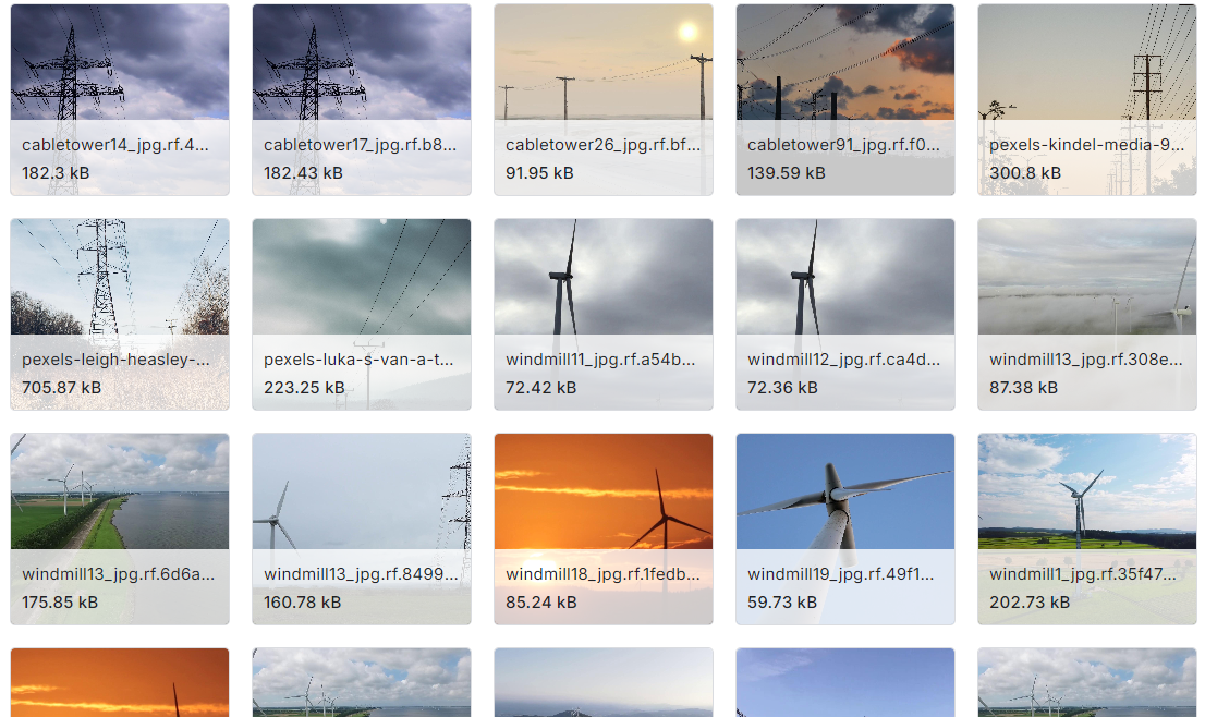 目标检测数据集-风力涡轮机