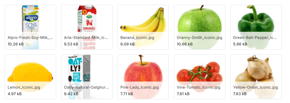 杂货品自然图像数据集