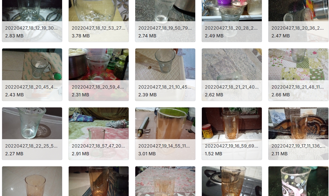 玻璃镜子透明杯检测图像数据集