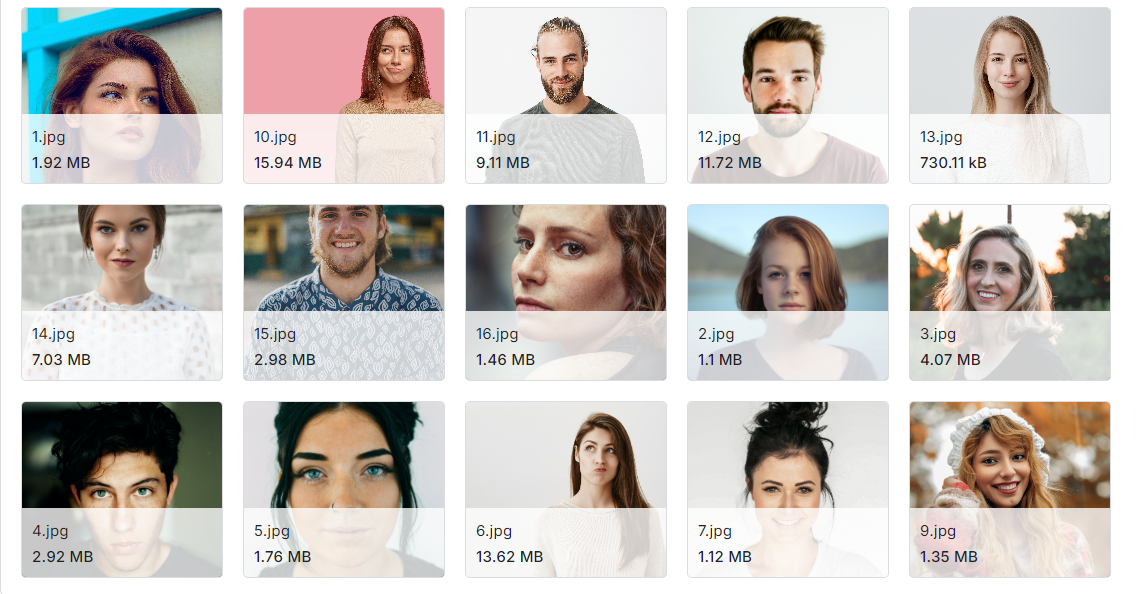 面部关键点检测图像数据集